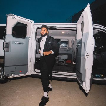 The Nike Air Force One sneakers worn by Khalid on his Instagram account