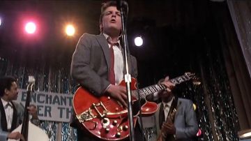 La guitarra roja de Marty Mcfly en Regreso al futuro