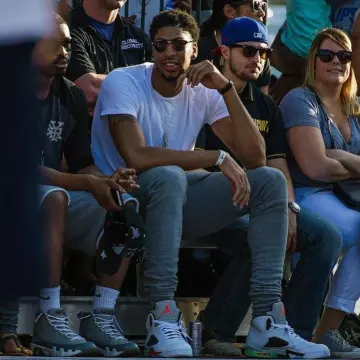 Air Jordan 5 Retro "pro Stars"  worn by Anthony Davis in his Instagram