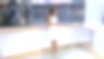 La robe Morgan en crépe de Virna Sacchi dans Le 19/20 du 04/07/18 sur France 3