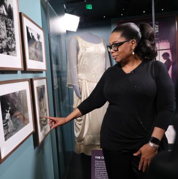 Anteojos Pierre Cardin de Oprah Winfrey en su cuenta de Instagram