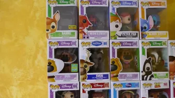 The figurine funkopop Bambi in the youtube video of Ptikouik