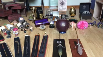 The wand of Luna Lovegood in the YouTube video Summary 7 years of Harry Potter collection of Harrypotter9533