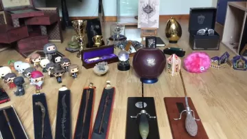 the Wand of Professor Flitwick in the YouTube video Summary 7 years of Harry Potter collection of Harrypotter9533