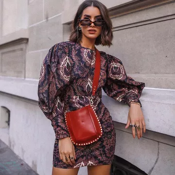 La robe à imprimé de Camila Coelho sur son compte instagram