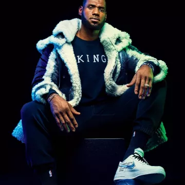 Nike Air Force 1 x Off-White AF1 Sneakers worn by LeBron James on his Instagram account