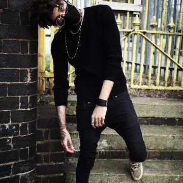 Sneakers green khaki Adidas Originals Tubular of Scarlxrd on its photo Instagram