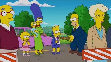 The replica of the wig Marge Simpson in The Simpsons