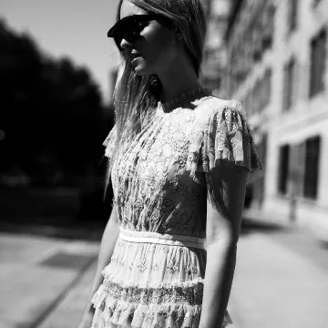 El vestido de Charlotte Groeneveld (@thefashionguitar) en su cuenta de Instagram