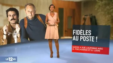 The wrap Dress in linen Kareen Guiock in the 12:45 to M6 of the 04/07/2018