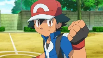 Sacha est de cap-rouge réplique comme on le voit dans Pokemon XY