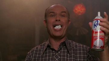 Reddi Whip whipped cream used by Red Forman (Kurtwood Smith) as seen in That 70s Show S02E01