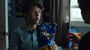 The Doritos "cool ranch", of Tyler Down's (Devin Druid) in 13 Reasons Why S02E01