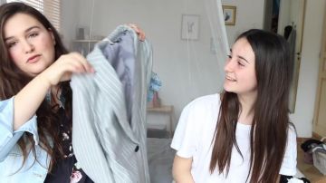 veste maille fentes de chez stradivarius  vue dans la vidéo de jenesuispasjoli