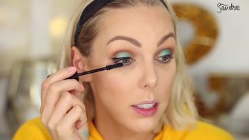 Máscara de pestañas Espectacular Volumen de la marca MARC JACOBS BEAUTY visto en el video mis suscriptores eligen mi maquillaje de la cadena de sandrea