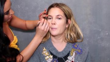 Pencil for eyebrow Flower Beauty by Carli Bybel on Drew Barrymore in her youtube videos "I did Drew Barrymore's Makeup! OMG!"be