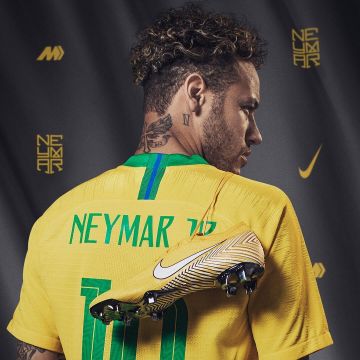 Cleats Nike Mercurial Vapor 360 elite Neymar during the World Cup 2018