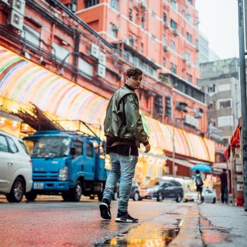 Sneakers ADIDAS PW HUMAN RACE NMD TR "Equality" made by Martin Garrix on his account Instagram