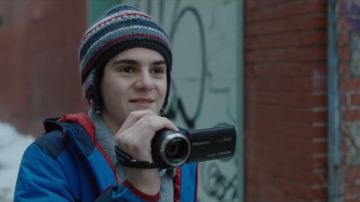 Billy Batson's (Asher Angel) Panasonic camera as senn in Shazam !