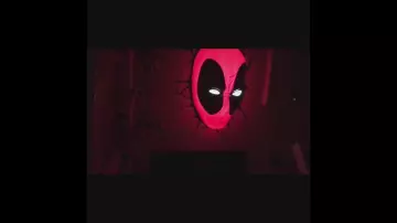 The wall lamp of Deadpool in the youtube video marvel 3d deco light