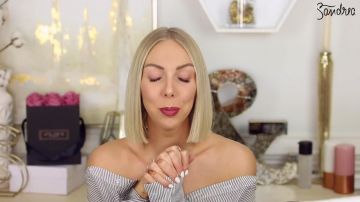 striped dress from the brand mistressrocks seen in the video the HAIR BURNT | UPDATE & F. A. Q sandrea