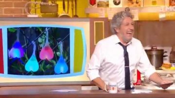 The balls of light for bike views in the Burger Quiz 27/06/2018