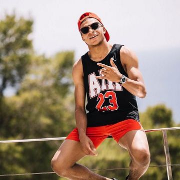 The ladies Nike Jordan 23 Kylian Mbappé on his account Instagram