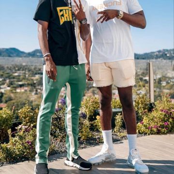 Les sneakers Balenciaga montantes noires Speed Runners portées par Paul Pogba sur le compte Instagram @brkicks