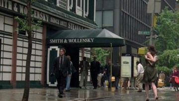 The restaurant Smith & Wollensky-New York in The devil wears Prada with Anne Hathaway