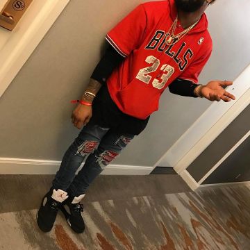 Sneakers Air Jordan 5 Retro Og "2016 Release" worn by  Odell Beckham on his Instagram account