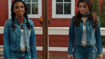 The jean jacket of the pretenders in Unreal S04E05