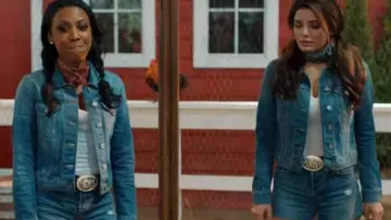 The jean jacket of the pretenders in Unreal S04E05