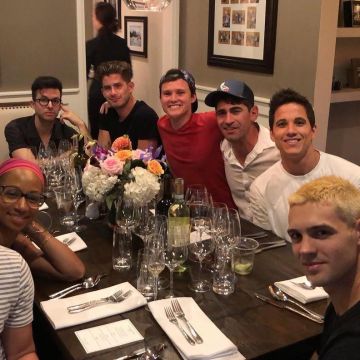 The white t-shirt of Steven R. Mcqueen on his account Instagram