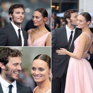 Vestido rosa de Laura Haddock Emilia Wickstead Clarice con ampollas en Instagram