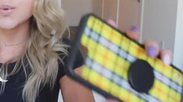 Shell for iPhone Wildflower in the YouTube Video BACK TO SCHOOL CLOTHING HAUL 2018 (Try-On) by Olivia Vargus