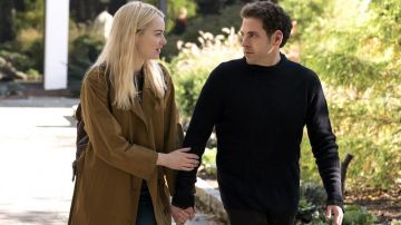 The black sweater with a small turtleneck worn by Owen Milgrim (Jonah Hill) in Maniac season 1