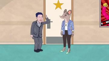 Las bombas Valentino usadas por Mia en Bojack Horseman