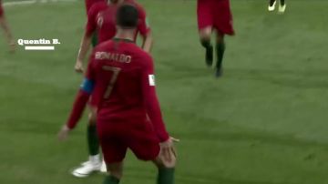 Le maillot Nike du Portugal de Ronaldo aka CR7 lors de la Coupe du Monde 2018