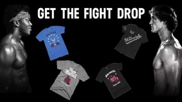 The t-shirt, blue Maverick with a bird of Logan Paul in his video youtube "Dear KSI, Here's why I walked off stage..."