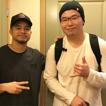 Le t-shirt noir Y3 que porte le youtubeur RichieLe23 sur son compte Instagram