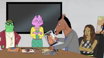 The "You Are Secretariat" mirror from BoJack Horseman