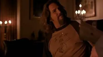 The t-shirt of baseball (Karuo Betto) worn by The Dude (Jeff Bridges) in The Big Lebowski