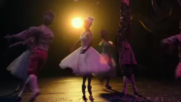The dress/tutu of a dancer in the nutcracker, and the four kingdoms
