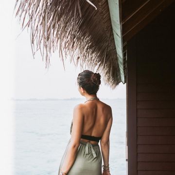 The Villingili Seenu Atoll in the Maldives on the account Instagram of Safia Vendome