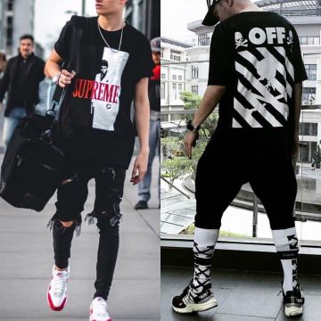 Sneakers Nike x Off White Air Presto on the account Instagram @fitrotation_