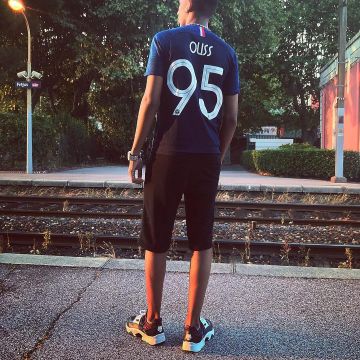 La paire de sneakers Kenzo portées par Ouss sur Instagram