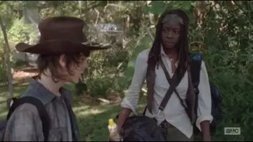 Carl Grimes' (Chandler Riggs) sheriff cap as seen in The Walking Dead 4x11