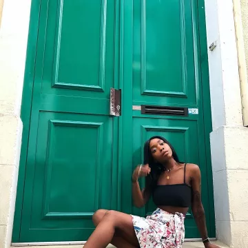 La falda pareo de Pepe Jeans London que lleva Aude Julie en su cuenta de Instagram