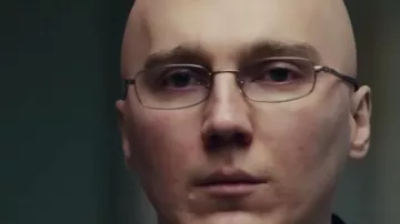 Anteojos usados por David Sweat (Paul Dano) como se ve en Escape at Dannemora