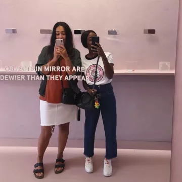 Zapatos Birkenstock en la cuenta de Instagram de Aude Julie